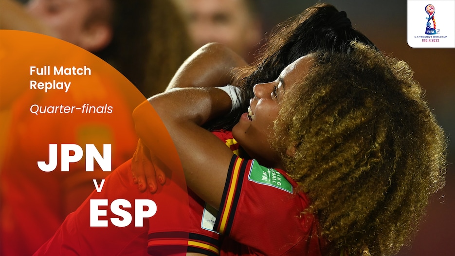 Japan v Spain | Quarter-finals | FIFA U-17 Women's World Cup India 2022™ | Full Match Replay
