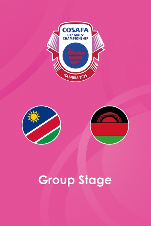 Namibia vs Malaui | Fase de grupos | COSAFA U-17 Girls' Championship 2025| Partido completo