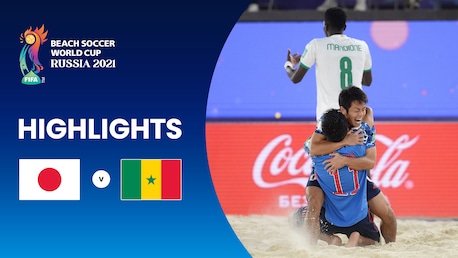 Japão x Senegal | Semifinais | Copa do Mundo FIFA de Futebol de Areia de 2021, na Rússia | Melhores Momentos
