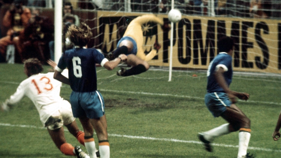 Johan Neeskens Goal 50' | Netherlands vs Brazil | 1974 FIFA World Cup Germany™