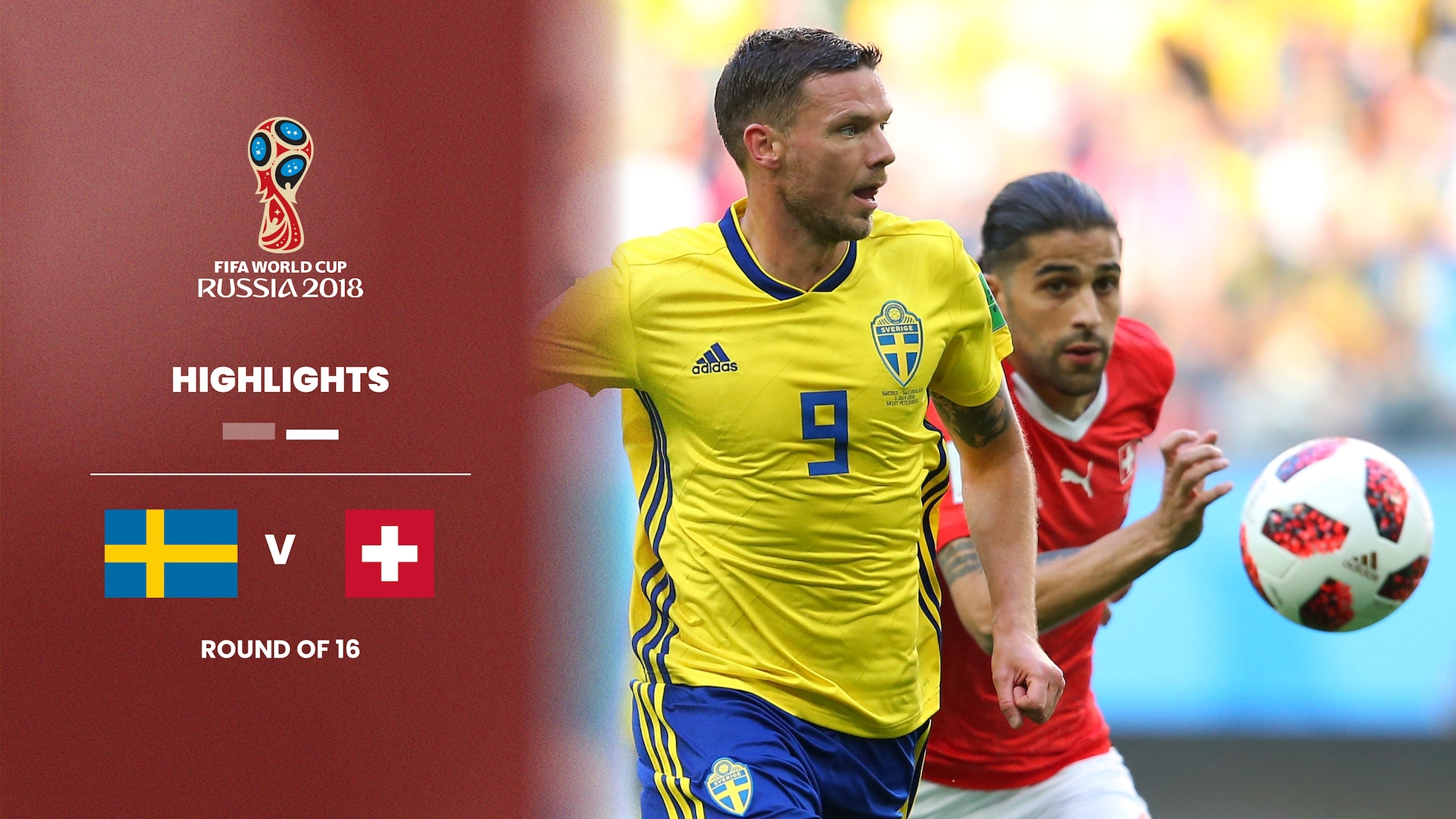 Svezia - Svizzera | Ottavi di finale | Coppa del Mondo FIFA Russia 2018 | Highlights