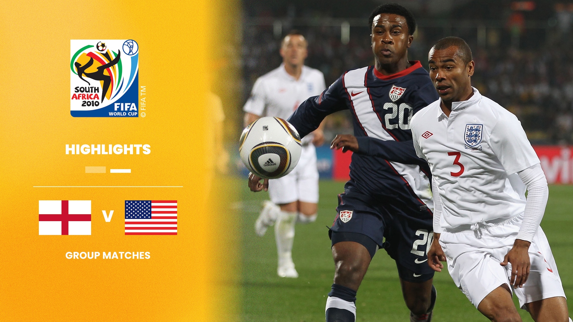 Inglaterra x Estados Unidos | Grupo C | Copa do Mundo da FIFA África do Sul 2010™ | Melhores momentos