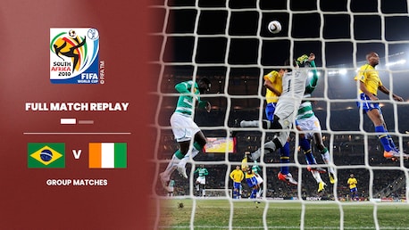 Brasil x Costa do Marfim | Grupo G | Copa do Mundo da FIFA África do Sul 2010™ | Jogo completo