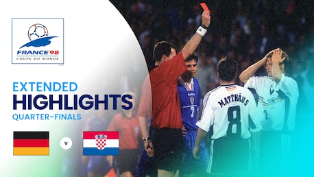 Alemania vs Croacia | Cuartos de final | Copa Mundial de la FIFA Francia 1998™ | Highlights Extendidos