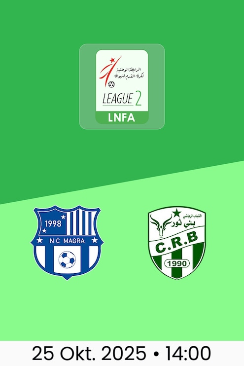 NC Magra - Beni Thour | Ligue 2 2025/26