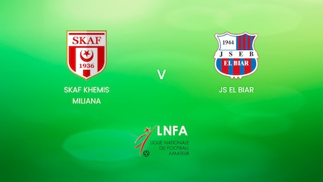 SKAF Khemis Miliana - JS El Biar | Ligue 2 2024/25 | Algeria | Match Completo