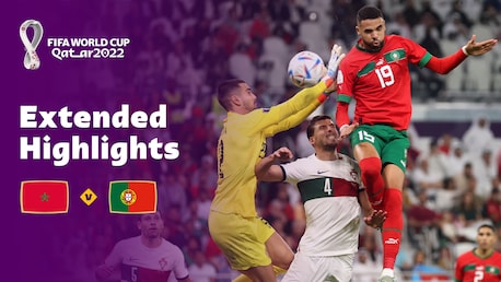 Marokko - Portugal | Viertelfinale | FIFA Fussball-Weltmeisterschaft Katar 2022™ | Erweiterte Highlights