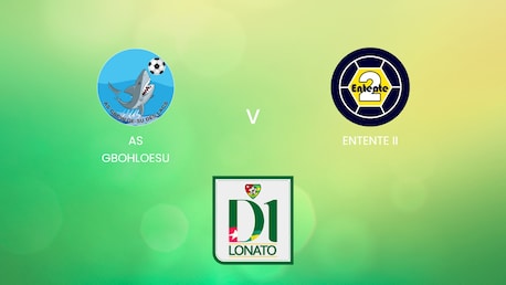 AS Gbohloesu v Entente II | Championnat de Première Division D1 2024/25 | Full Match Replay