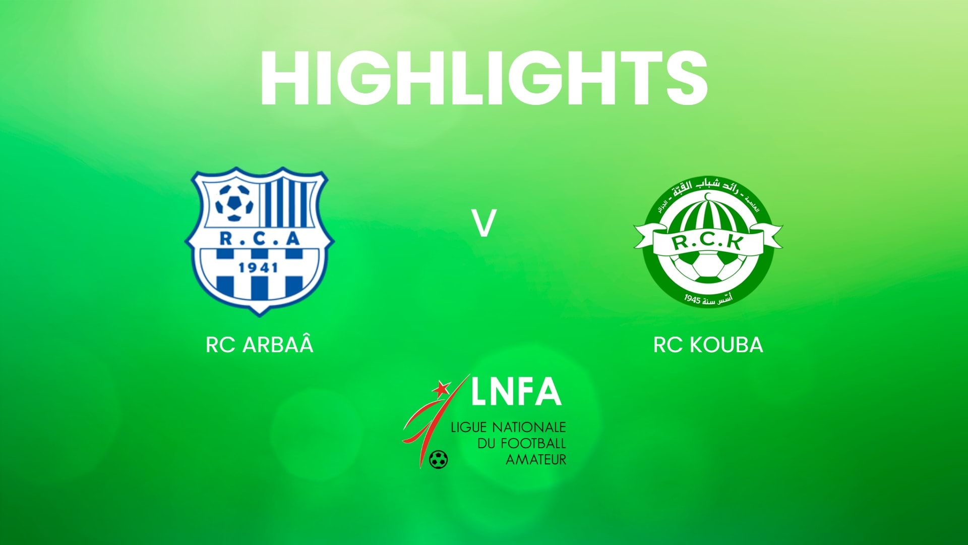 RC Arbaâ - RC Kouba | Ligue 2 2024/25 | Algerien | Highlights