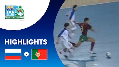 Russia v Portugal | Play-off for third place | FIFA Futsal World Championship Guatemala 2000™ | Highlights