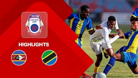 Eswatini v Tanzania | Group Stage | HOLLYWOODBETS COSAFA Cup 2025 | Highlights