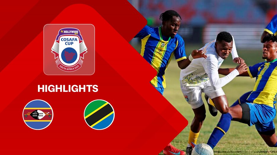 Eswatini v Tanzania | Group Stage | HOLLYWOODBETS COSAFA Cup 2025 | Highlights