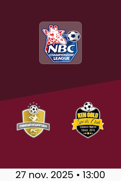 Mbeya Kwanza FC - Ken Gold | Championship League 2025/26