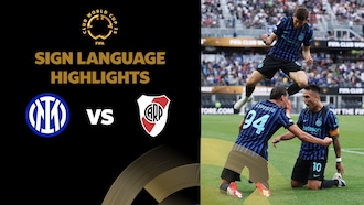 FC Internazionale Milano - CA River Plate | Groupe E | Coupe du Monde des Clubs de la FIFA 2025™ | Résumé vidéo (Langue des signes)