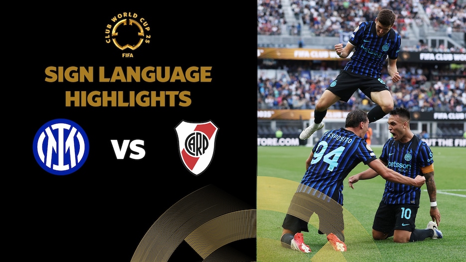 FC Internazionale Milano x CA River Plate | Grupo E | FIFA Club World Cup 2025™ | Melhores momentos (Linguagem de sinais)