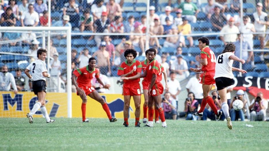 Lothar Matthäus Goal 88' | Morocco vs Germany FR | 1986 FIFA World Cup Mexico™