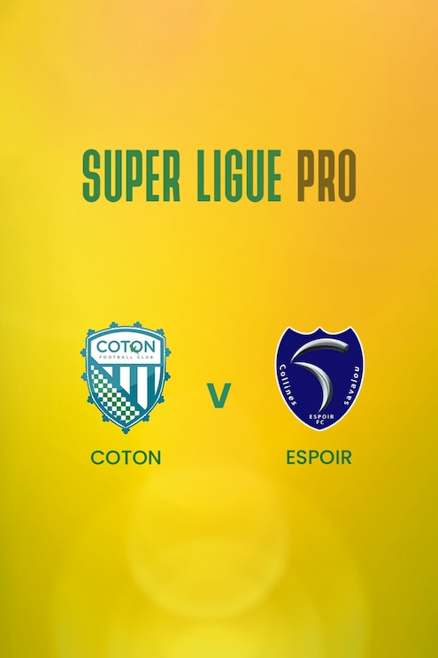 Coton v Espoir | Super Ligue Pro | Benin | Partido Completo