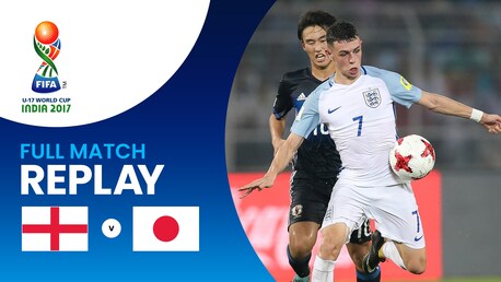 Inglaterra vs Japón | Octavos de final | Copa Mundial Sub-17 de la FIFA India 2017™ | Partido Completo