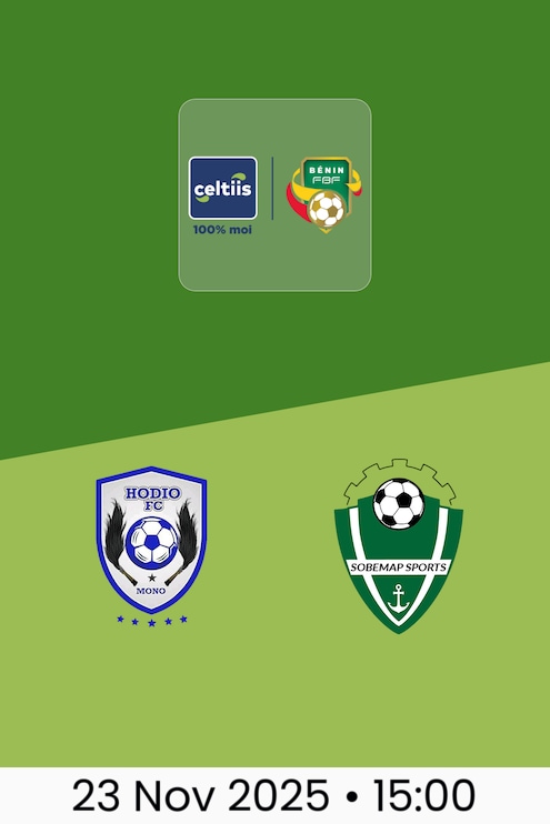 Hodio FC v Sobemap FC | Ligue 1 2025