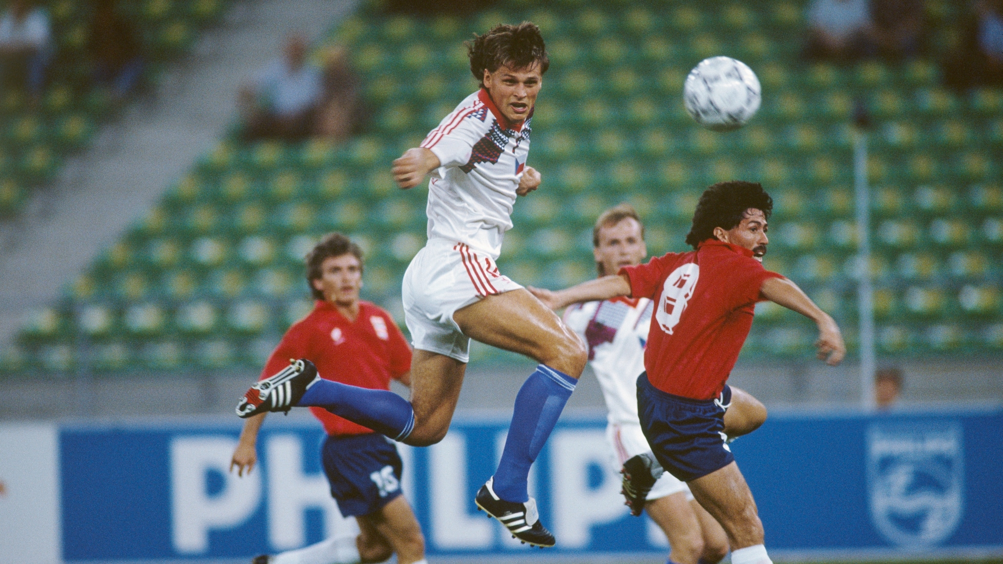 Tomáš Skuhravý | Chuteira de Prata | Copa do Mundo FIFA de 1990, na Itália