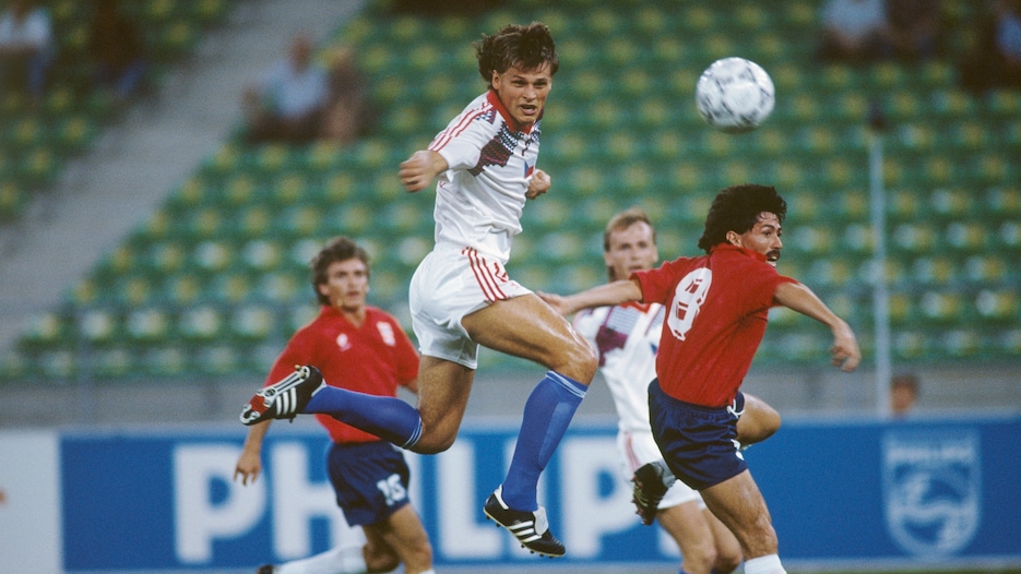 Tomáš Skuhravý | Chuteira de Prata | Copa do Mundo FIFA de 1990, na Itália