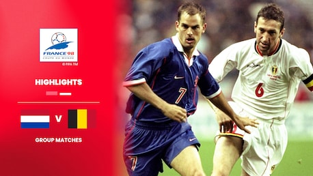 Netherlands v Belgium | Group E | 1998 FIFA World Cup France™ | Highlights