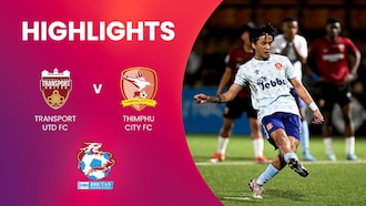 Transport United FC v Thimphu City FC | Bhutan Premier League | Highlights