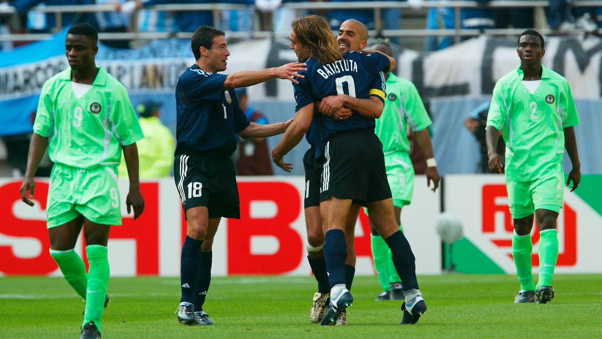 Gabriel Batistuta Goal 63' | Argentina vs Nigeria | 2002 FIFA World Cup Korea/Japan™