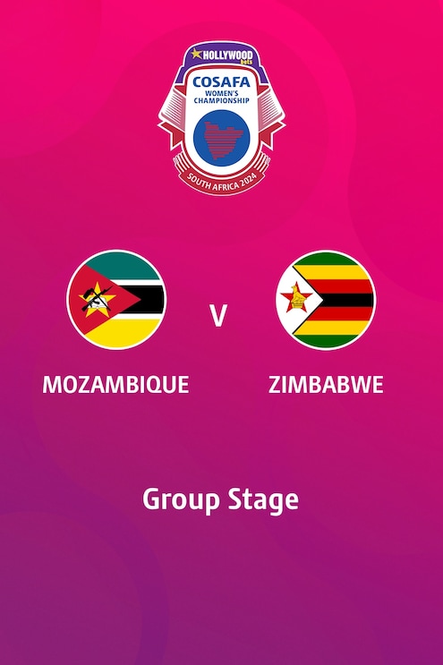 Moçambique x Zimbábue | Fase de grupos | HOLLYWOODBETS COSAFA Women's Championship 2024 | Jogo completo
