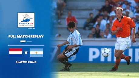 Netherlands v Argentina | Quarter-finals | 1998 FIFA World Cup France™ | Full Match Replay