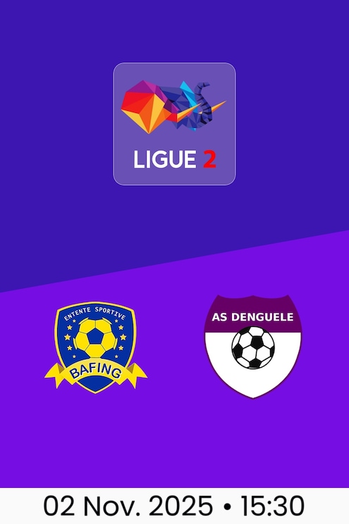 ES Bafing - AS Denguélé | Côte d'Ivoire Ligue 2 2025/26