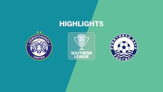 Christchurch United v Ferrymead Bays