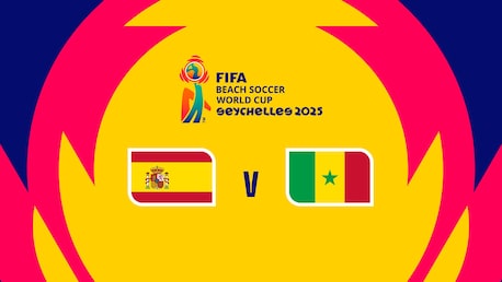 Spain v Senegal | Group C | FIFA Beach Soccer World Cup Seychelles 2025™| Full Match Replay