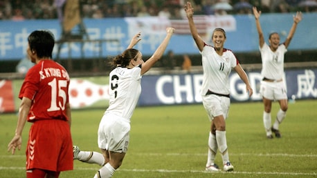 Il gol di Heather O Reilly al 69' | USA - Repubblica Popolare Democratica di Corea | Coppa del Mondo Femminile FIFA, Cina 2007