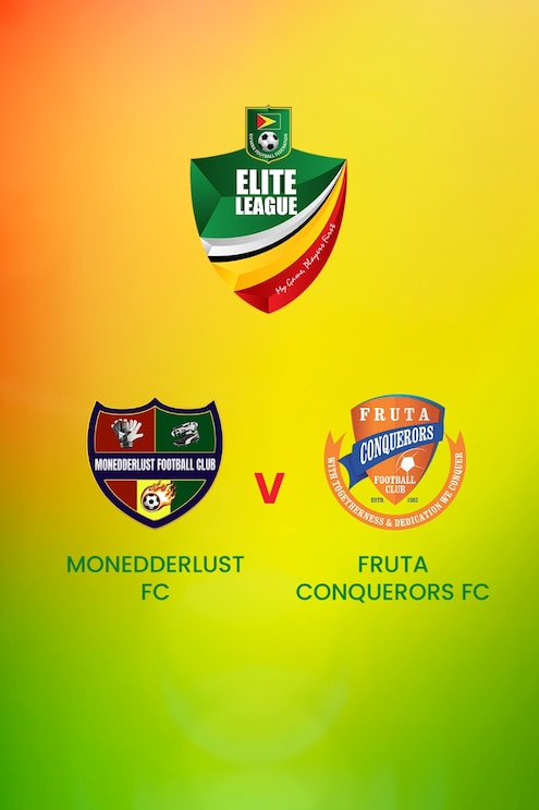 Monedderlust FC x Fruta Conqueror FC | GFF Elite League | Guiana | Jogo completo
