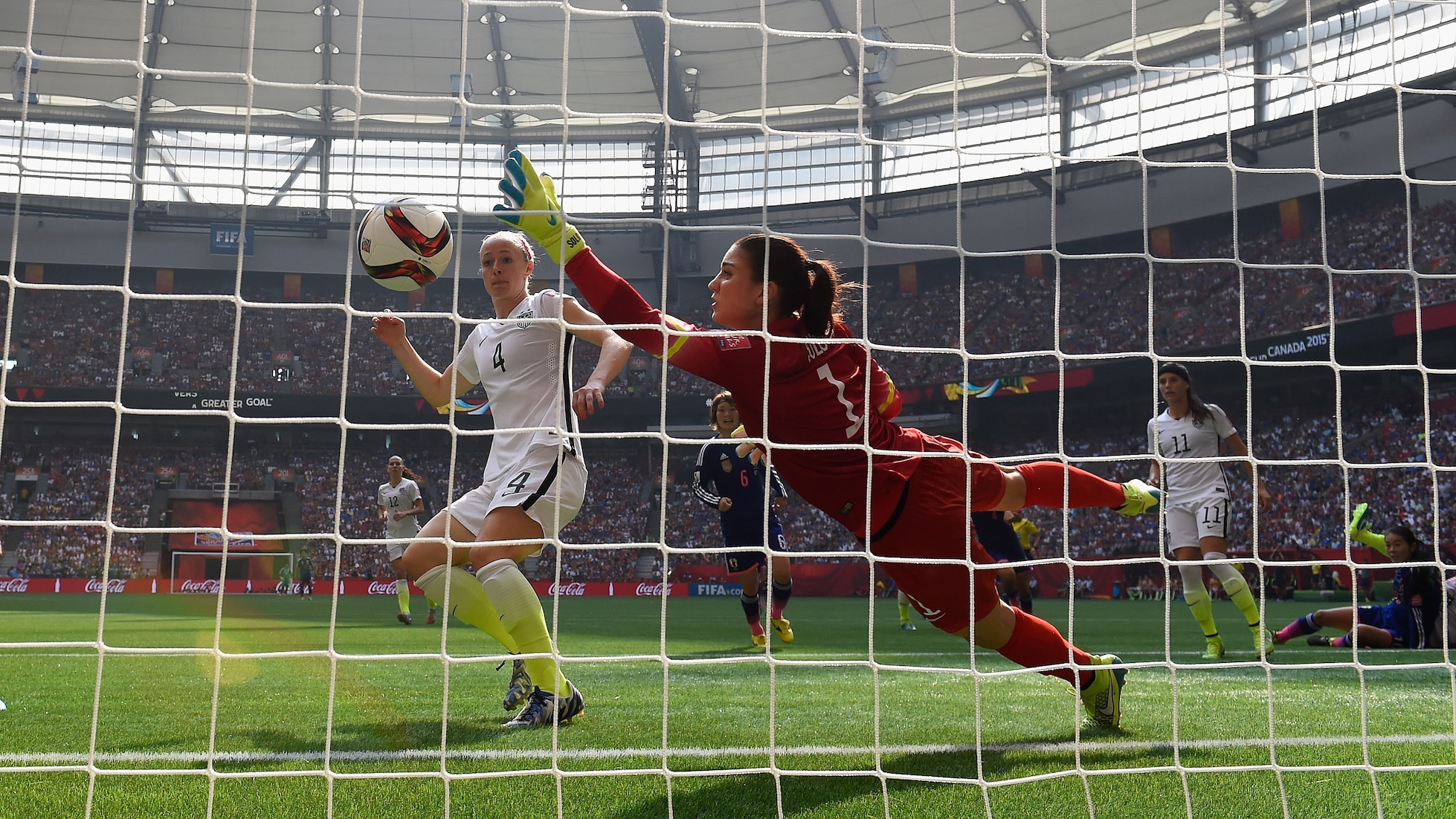 Gol en propia puerta de Julie Ertz 51' | EEUU vs Japón | Copa Mundial Femenina de la FIFA Canadá 2015™