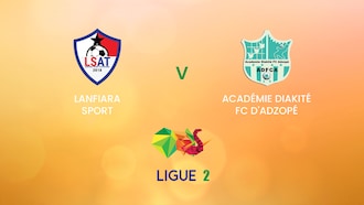 Lanfiara Sport - Académie Diakité FC d'Adzopé | Côte d'Ivoire Ligue 2 | Spiel in voller Länge