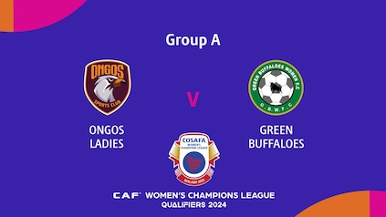 Ongos Ladies v Green Buffaloes | Group Stage | CAF Women’s Champions League | COSAFA Qualifier 2024| Full Match Replay