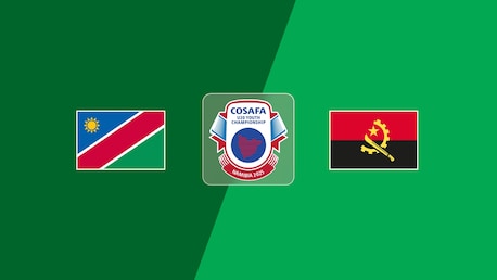Namibie - Angola | Phase de groupes | COSAFA U-20 Youth Championship 2025 | Match complet