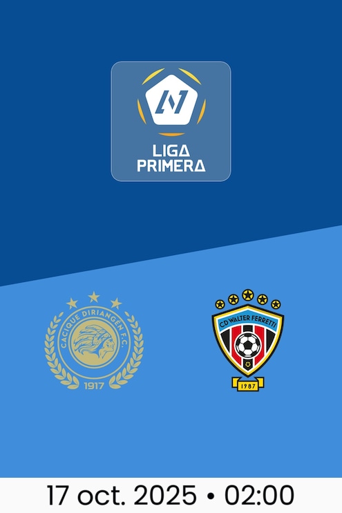 Diriangén - CD Walter Ferretti | Liga Primera Nicaragua 2025/26
