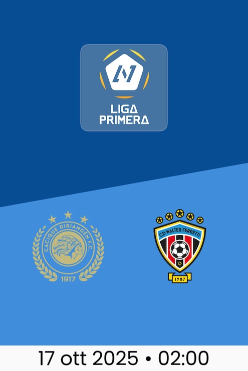 Diriangén - CD Walter Ferretti | Liga Primera Nicaragua 2025/26