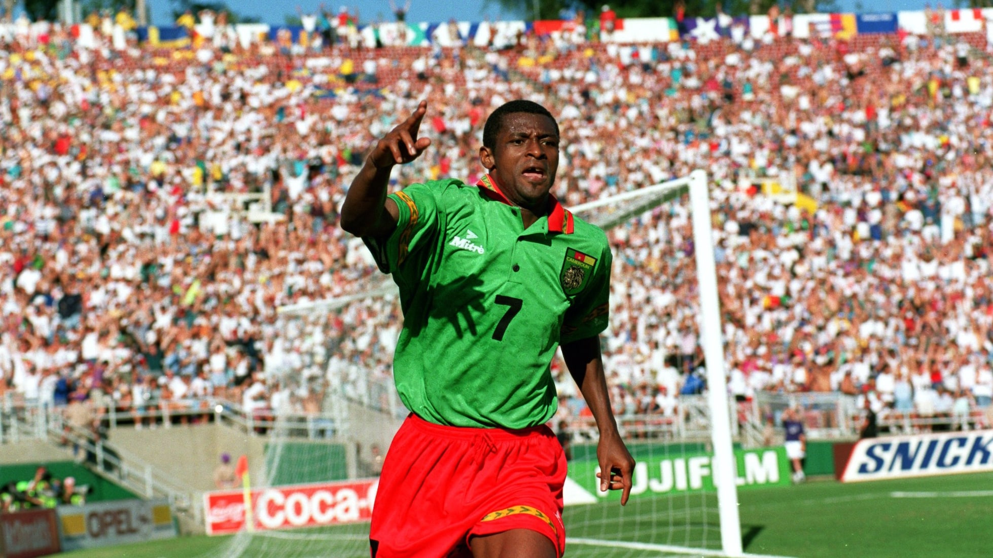 François Omam-Biyik Goal 47' | Cameroon vs Sweden | 1994 FIFA World Cup USA™