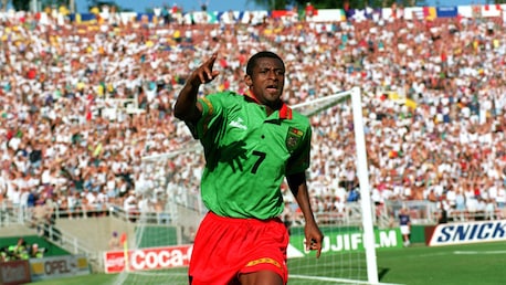 François Omam-Biyik Goal 47' | Cameroon vs Sweden | 1994 FIFA World Cup USA™