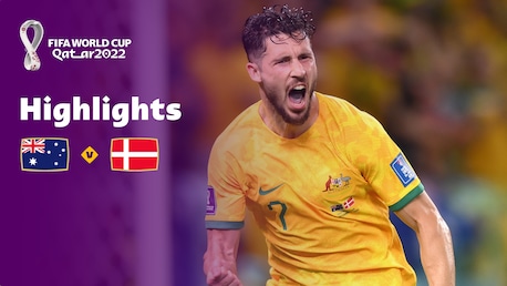 Australia - Danimarca | Gruppo D | Coppa del Mondo FIFA Qatar 2022 | Highlights