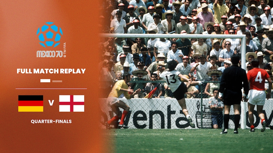 República Federal de Alemanha x Inglaterra | Quartas de final | Copa do Mundo da FIFA México 1970 | Jogo completo