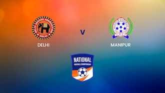 Delhi v Manipur | Group B | Santosh Trophy | Full Match Replay