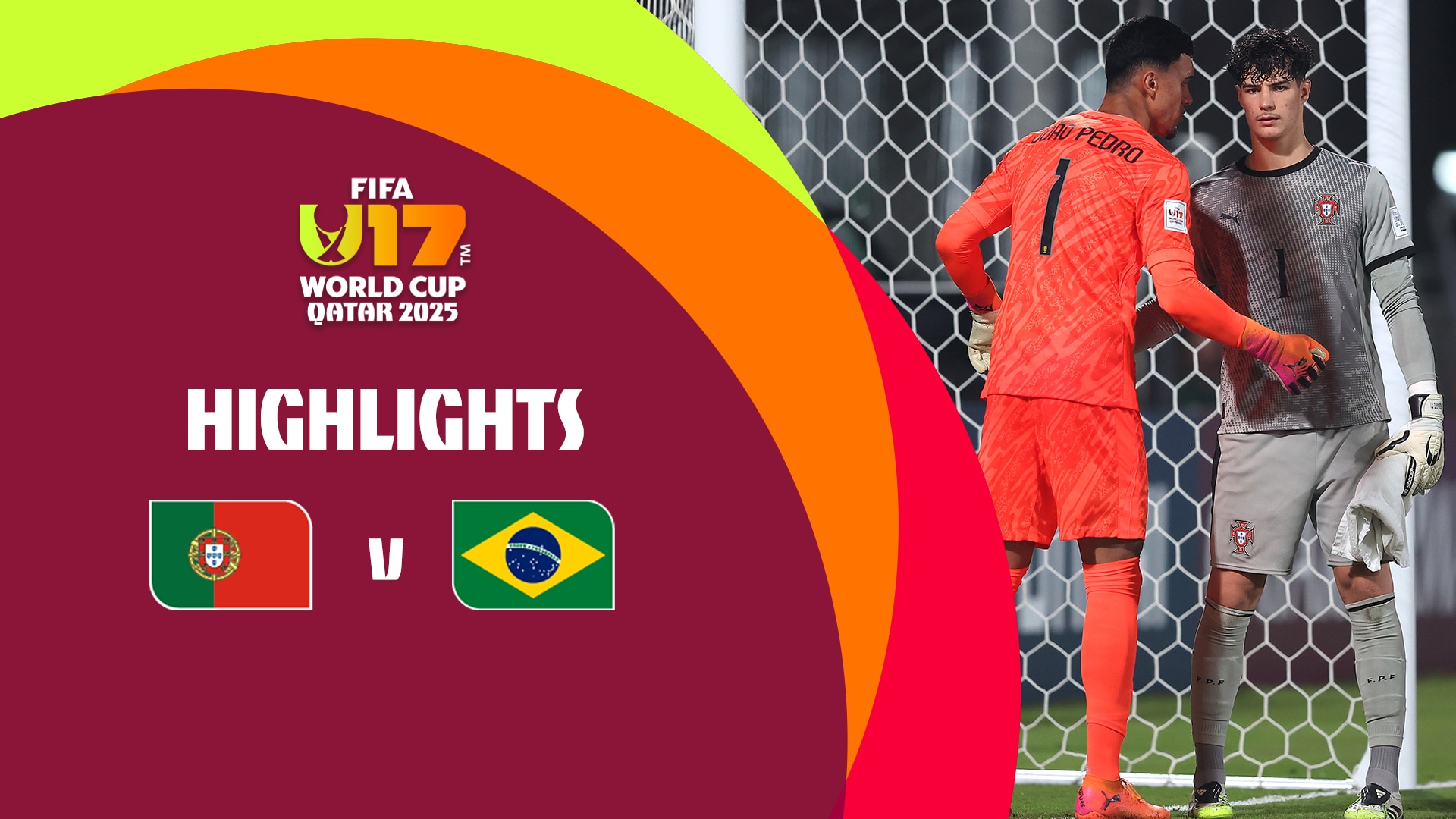 Portugal vs Brasil | Copa Mundial Sub-17 de la FIFA Catar 2025™ | Highlights