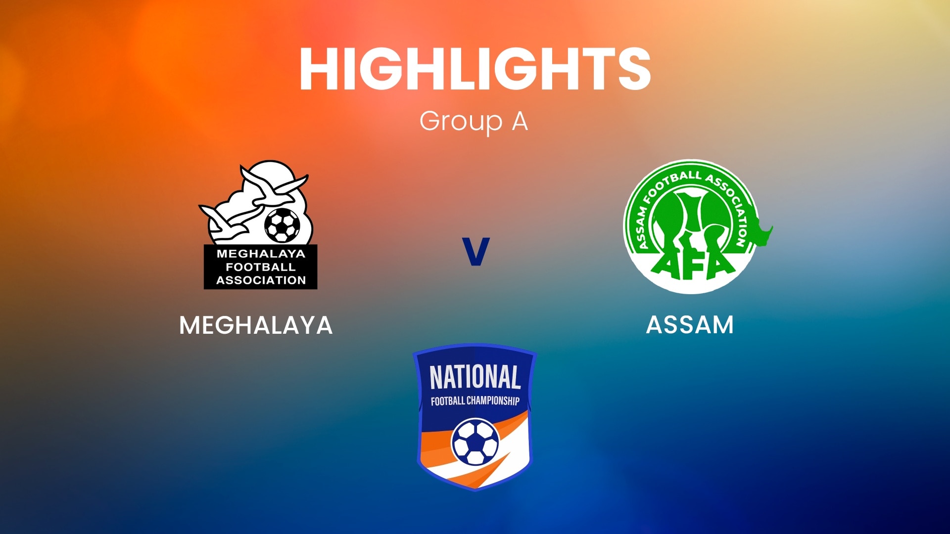 Meghalaya - Assam | Groupe A | Santosh Trophy | Résumé vidéo