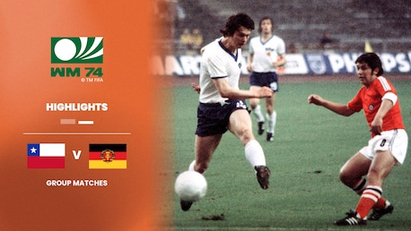 Cile - Germania Est | Gruppo 1 | Coppa del Mondo FIFA Germania 1974 | Highlights