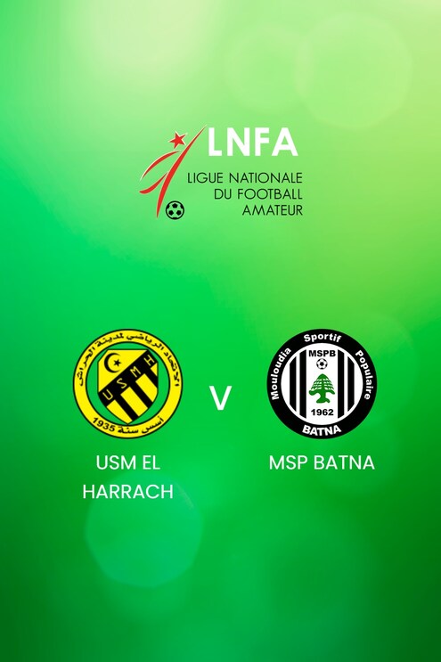 USM El Harrach - MSP Batna | Ligue 2 2024/25 | Algeria | Match completo